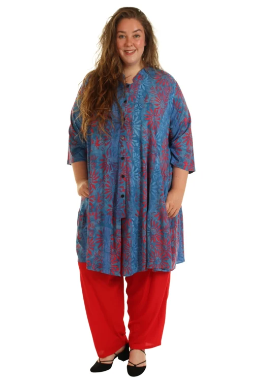 KT2132T Shirt jacket dress