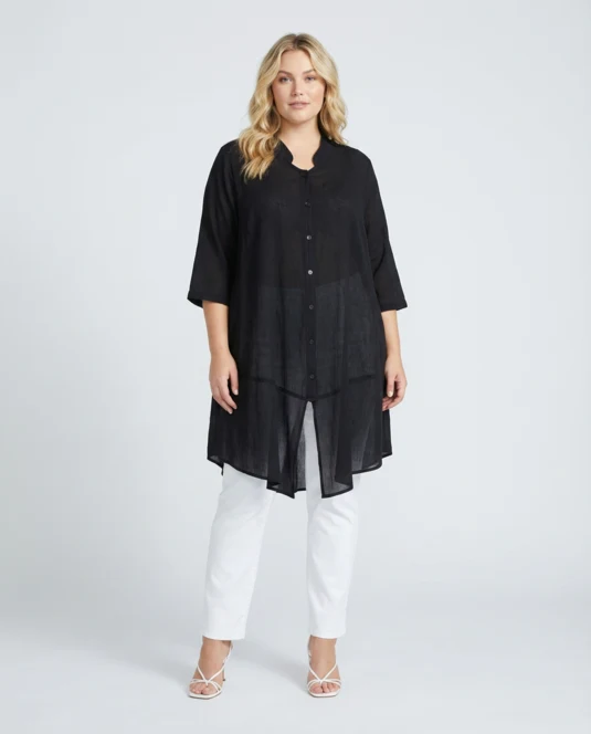 KT2132 Shirt jacket dress