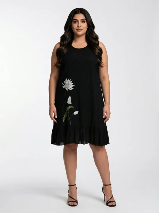 KT6223lot Dress sleeveless