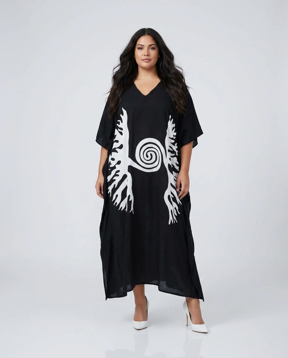 AA6206T Dress Caftan