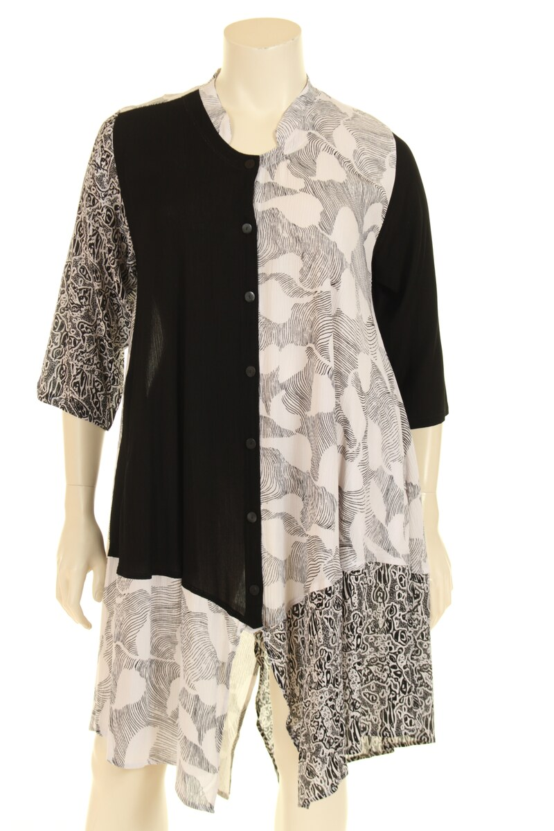 KT2132Pcom Shirt jacket dress