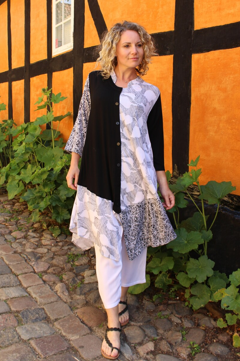 KT2132Pcom Shirt jacket dress