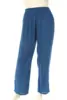 AC4087 pant long elasticated waist plain crincle