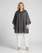 FM3077 Veste Poncho avec capuche