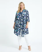 KT2132P Shirt jacket dress