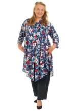 KT2132P Shirt jacket dress