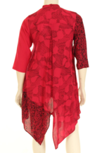 KT2132Pcom Shirt jacket dress