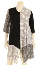 KT2132Pcom Shirt jacket dress