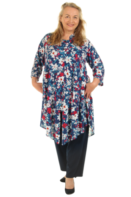 KT2132P Shirt jacket dress